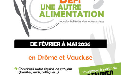 DÉFI « UNE AUTRE ALIMENTATION » AVEC LE CEDER