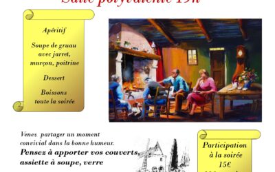 Veillée d&rsquo;antan pieds et paquets