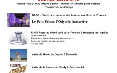 JOURNEE DECOUVERTE ORGANISEE PAR LE CLUB VERMEIL