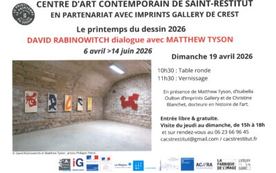 LE PRINTEMPS DU DESSIN 2026 ORGANISE PAR LE CENTRE D&rsquo;ART CONTEMPORAIN