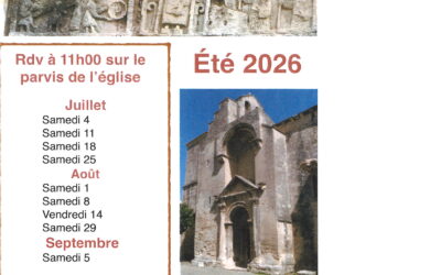 VISITE DE L&rsquo;EGLISE DE ST RESTITUT